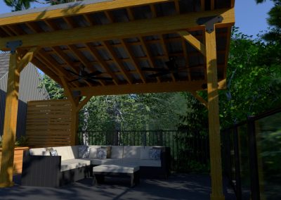 Deck with Pergola