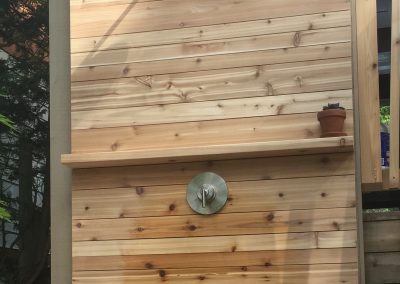 Cedar Outdoor Shower
